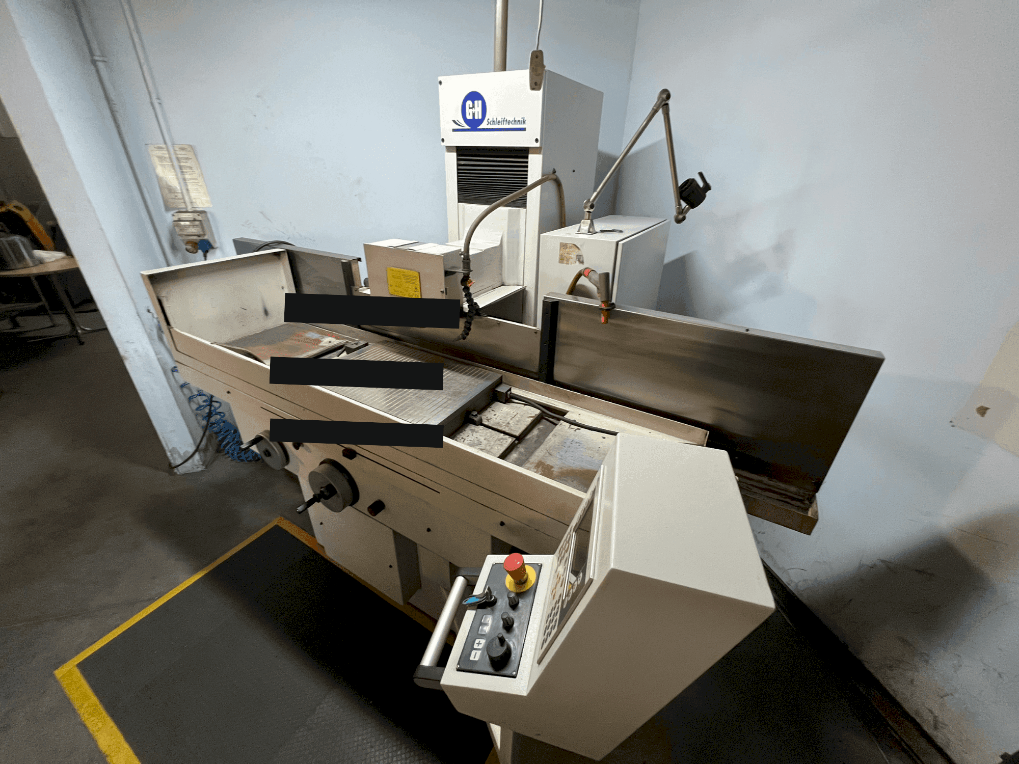 Vue de face de la machine GEIBEL & HOTZ FS 60 AC