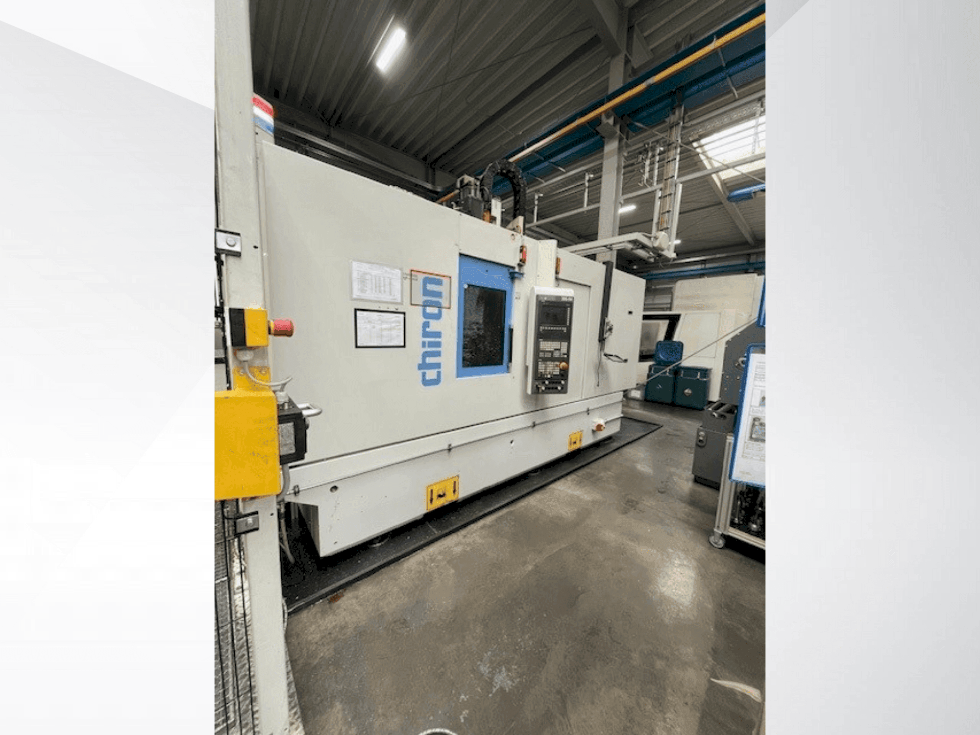 Vue de face de la machine CHIRON DZ18W