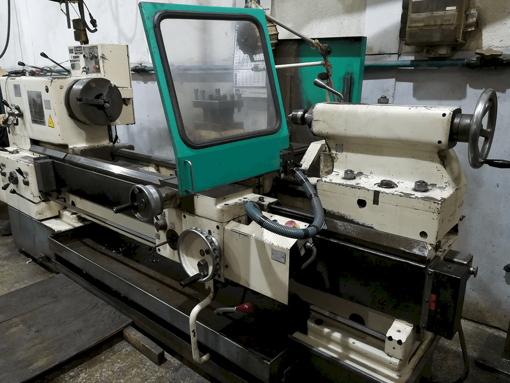 Front view of TOS SN 71 C machine