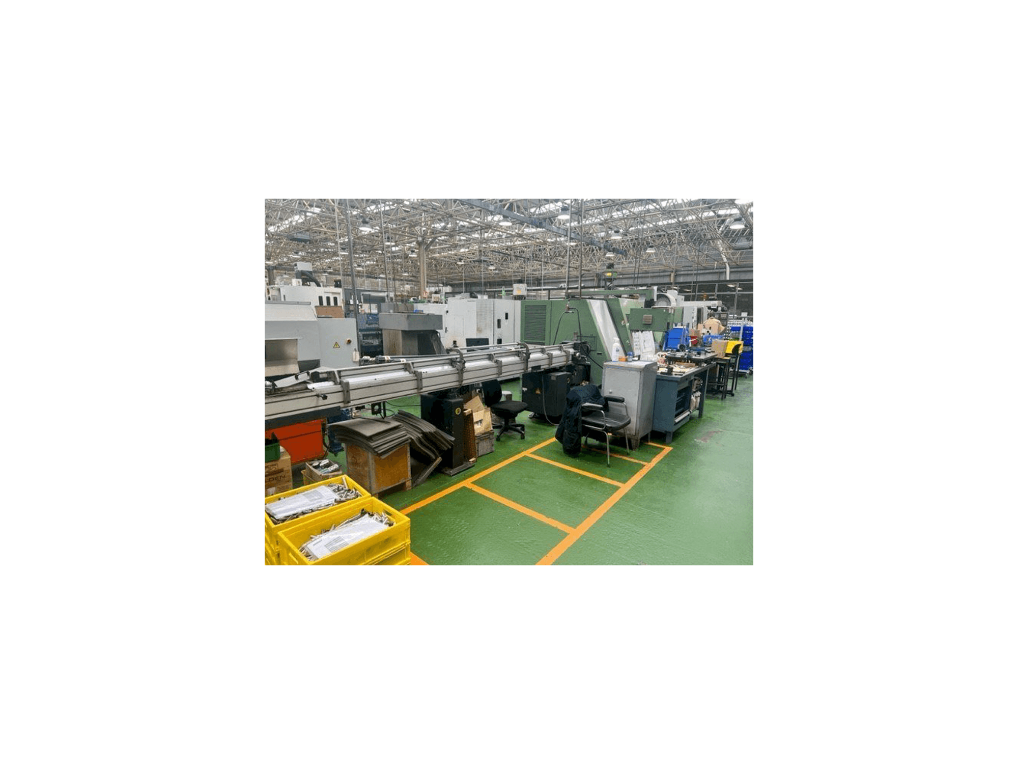 Vue de face de la machine DANOBAT Danumeric 650