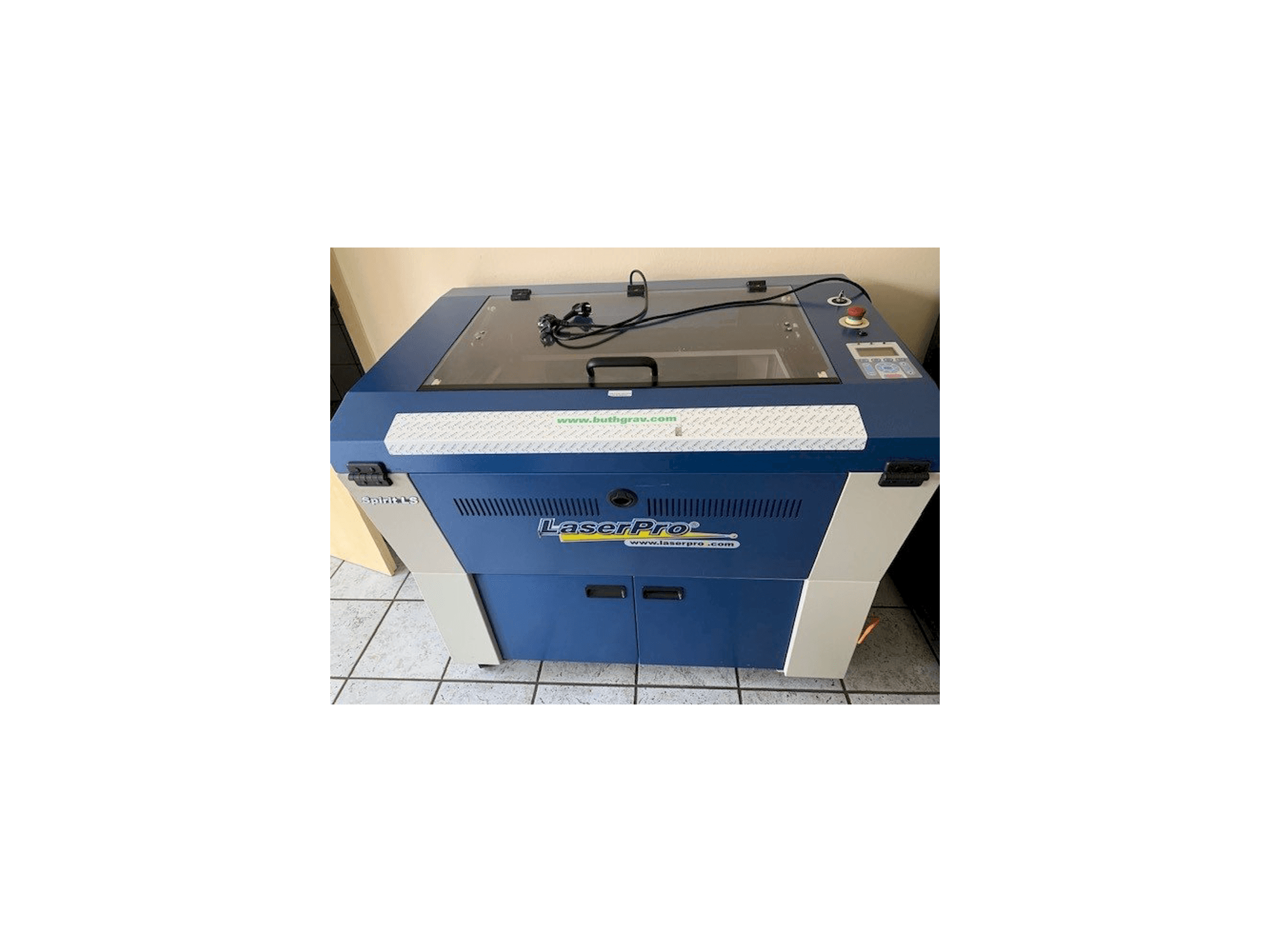 Vue de face de la machine BUTH Spirit LS