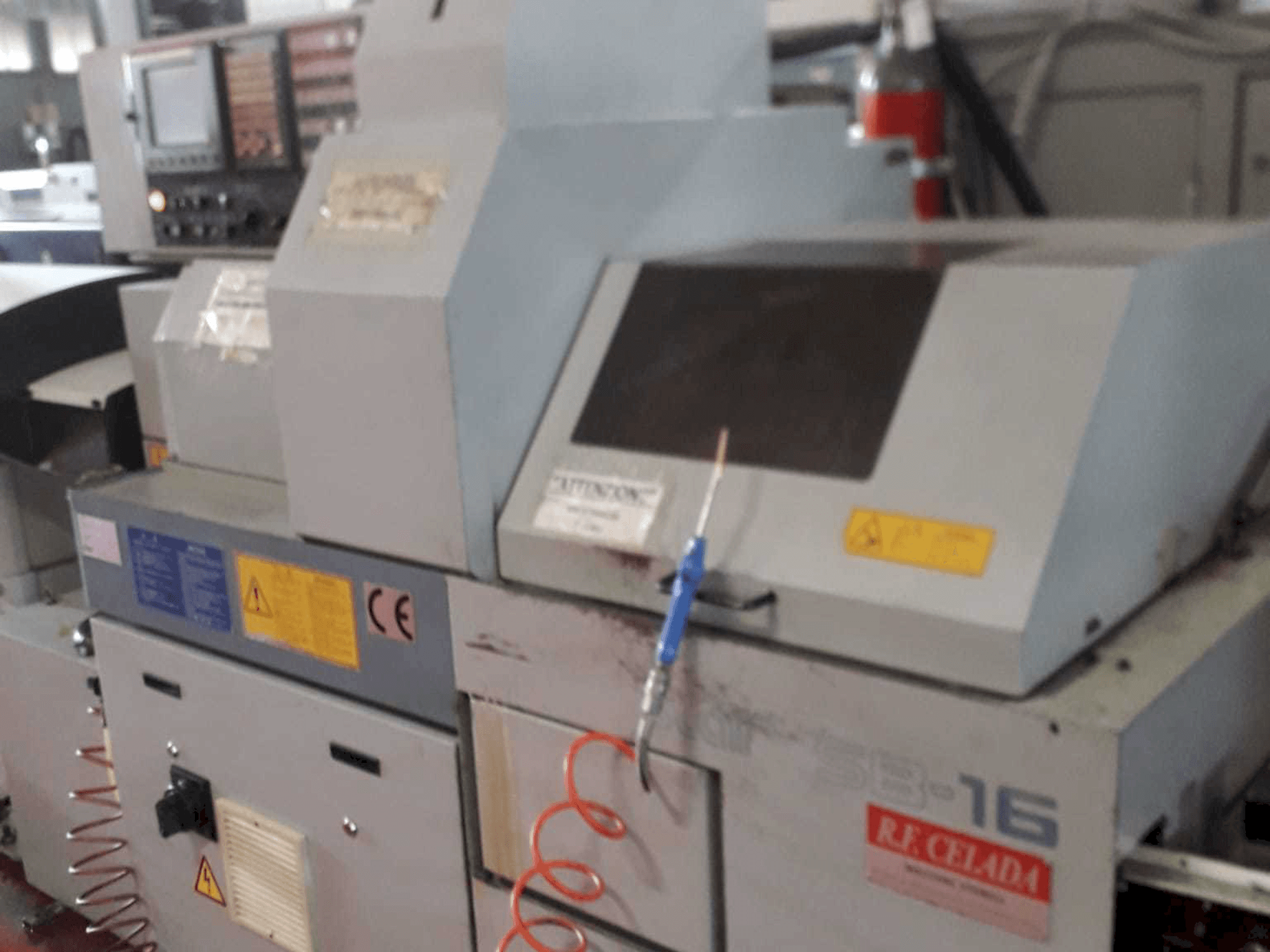 Front view of Star SB -16 machine