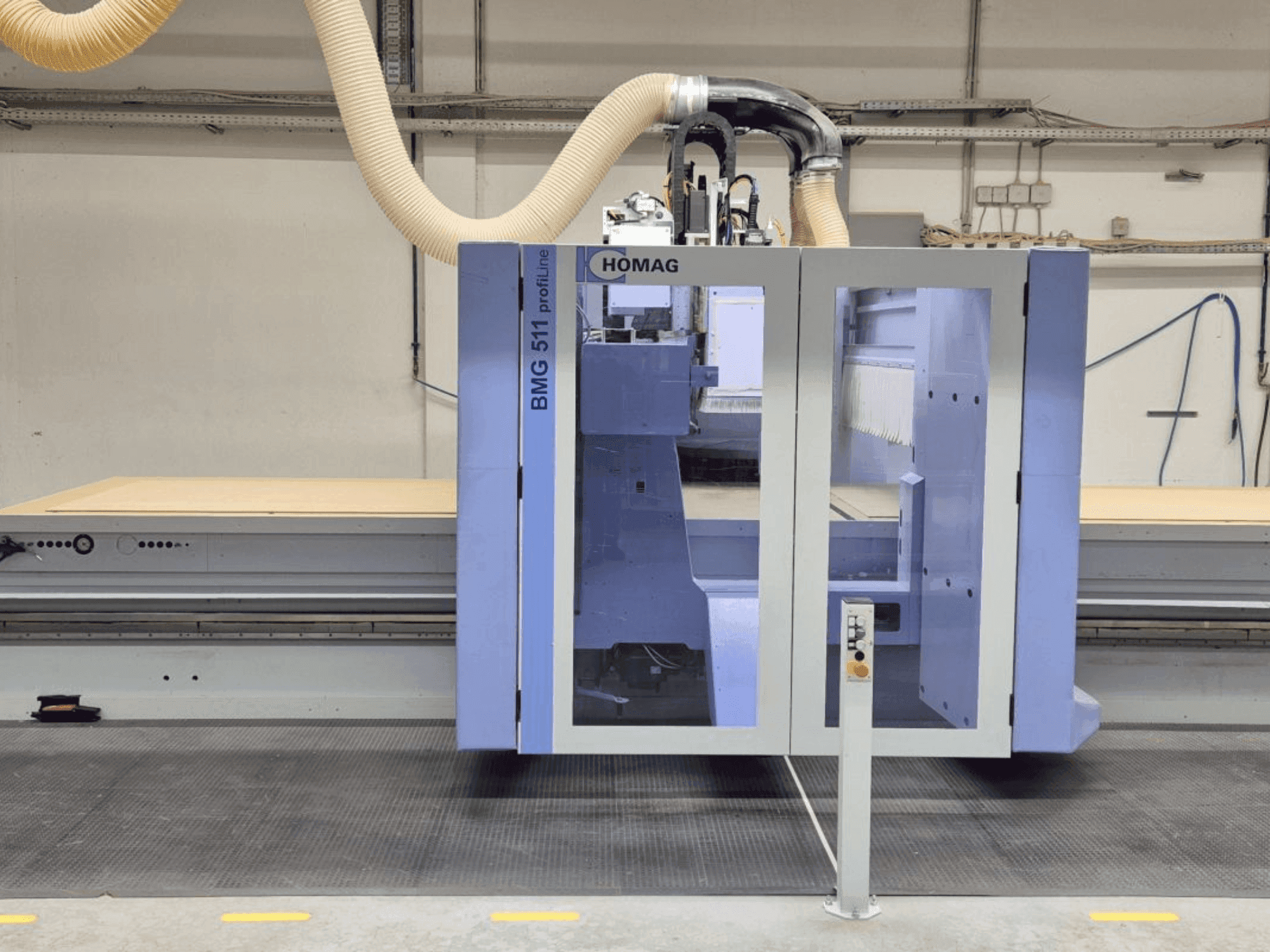 Vue de face de la machine HOMAG PROFI BMG 511/60/12/R (2015)