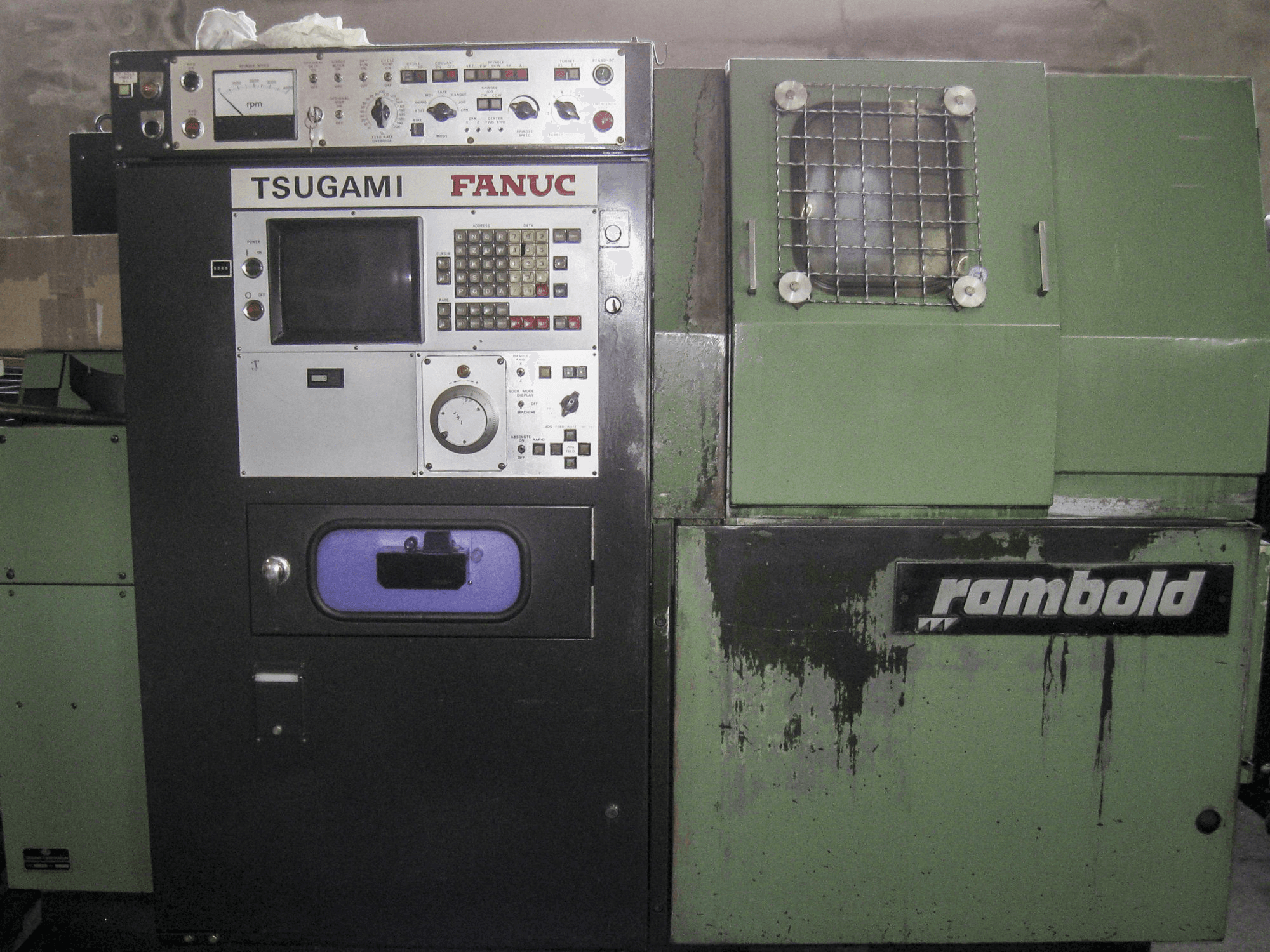 Front view of TSUGAMI T-NCM 45/160 Machine