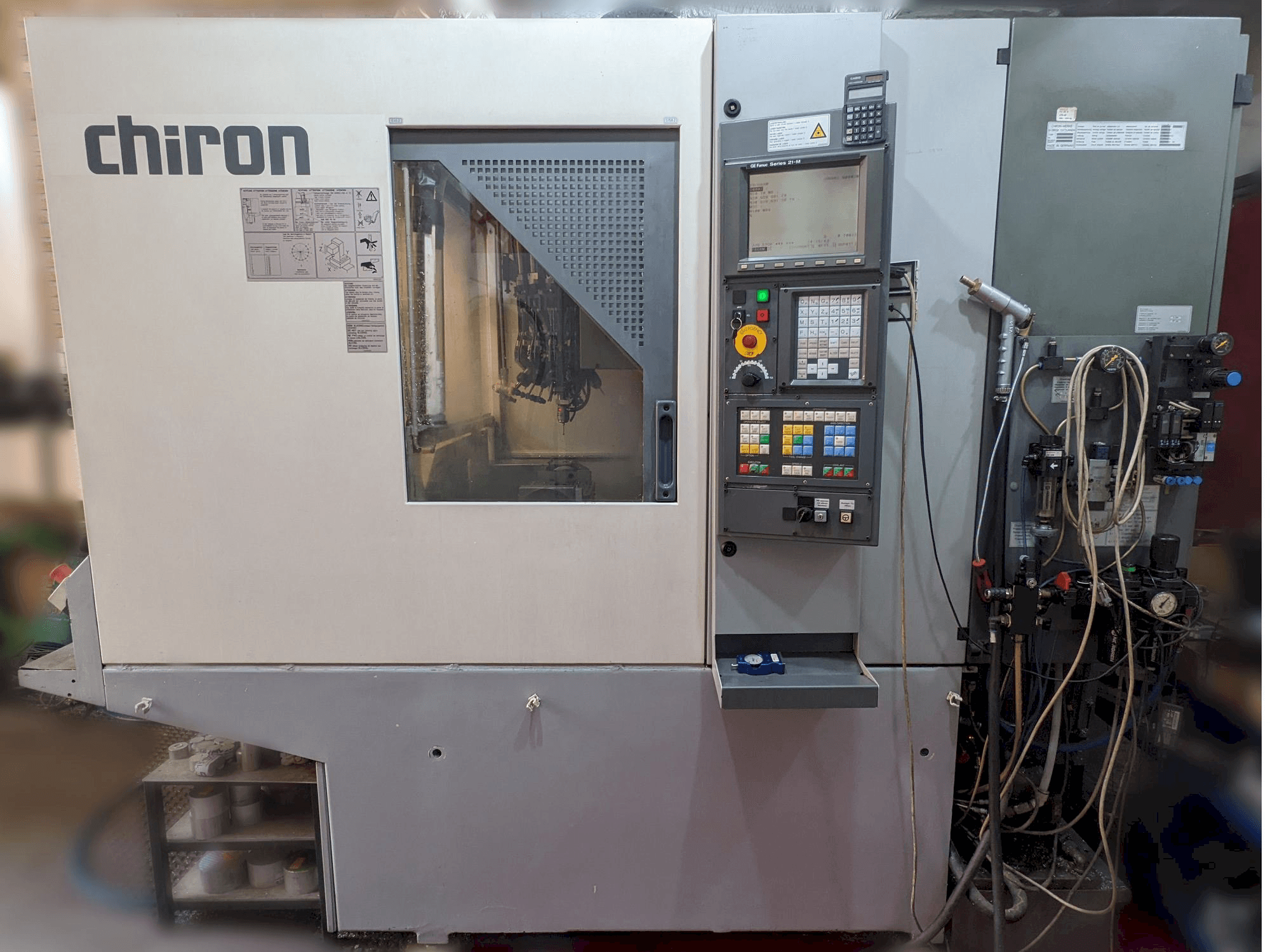 Front view of CHIRON Fz 08w machine