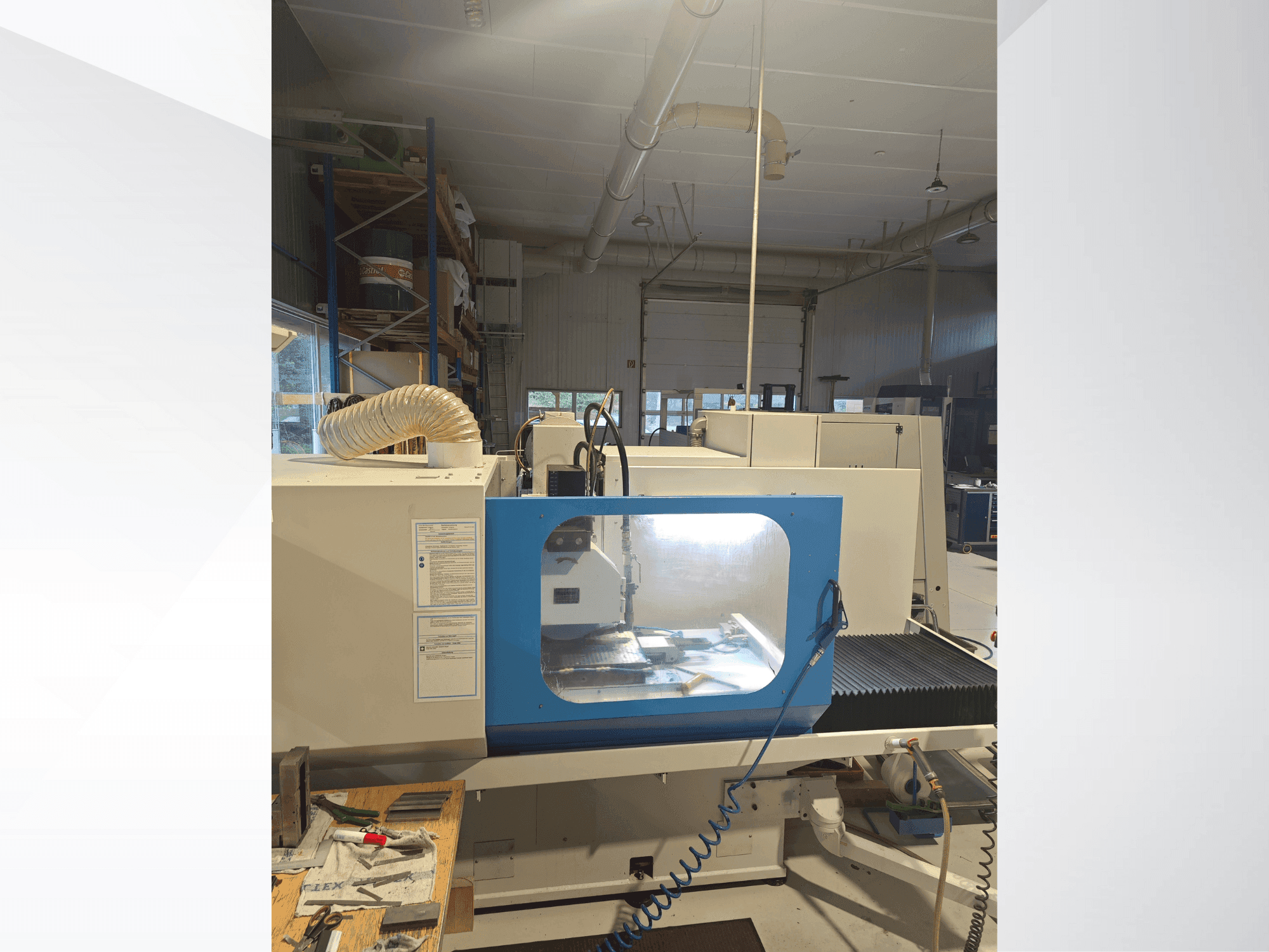 Vue de face de la machine ABA EL 1006