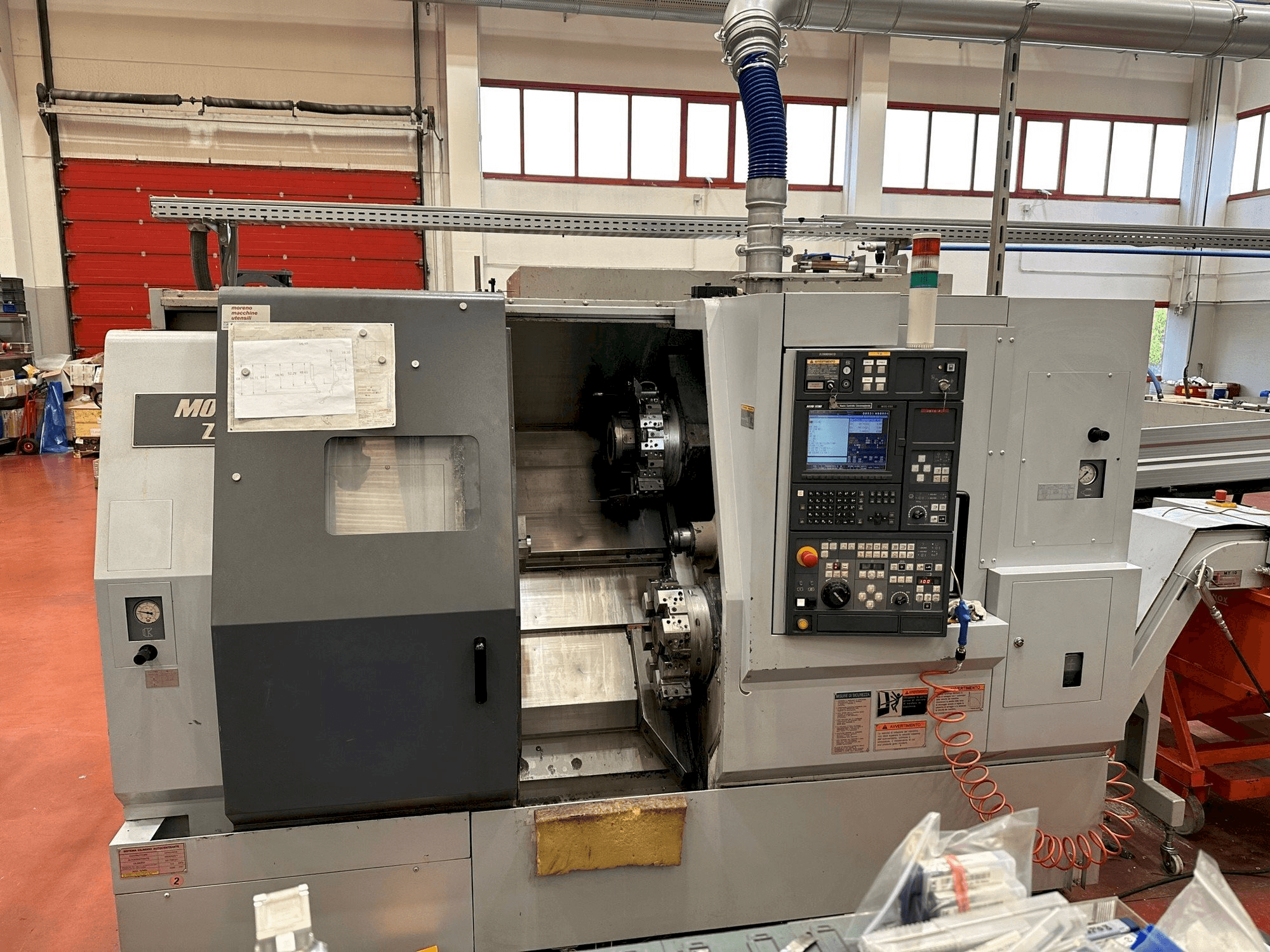 Vue de face de la machine MORI SEIKI ZL 203 MC