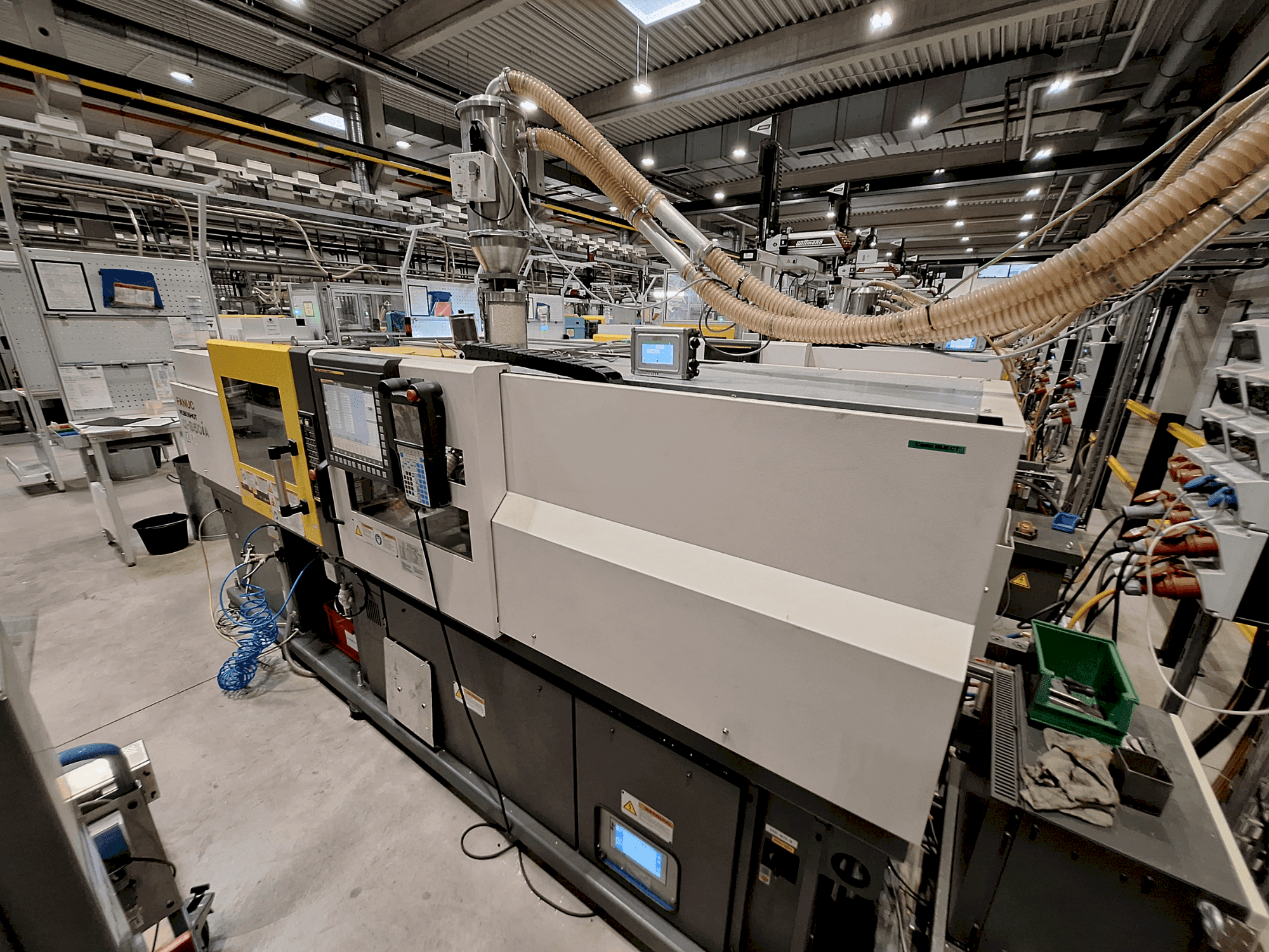 Vue de face de la machine FANUC Roboshot S50iA
