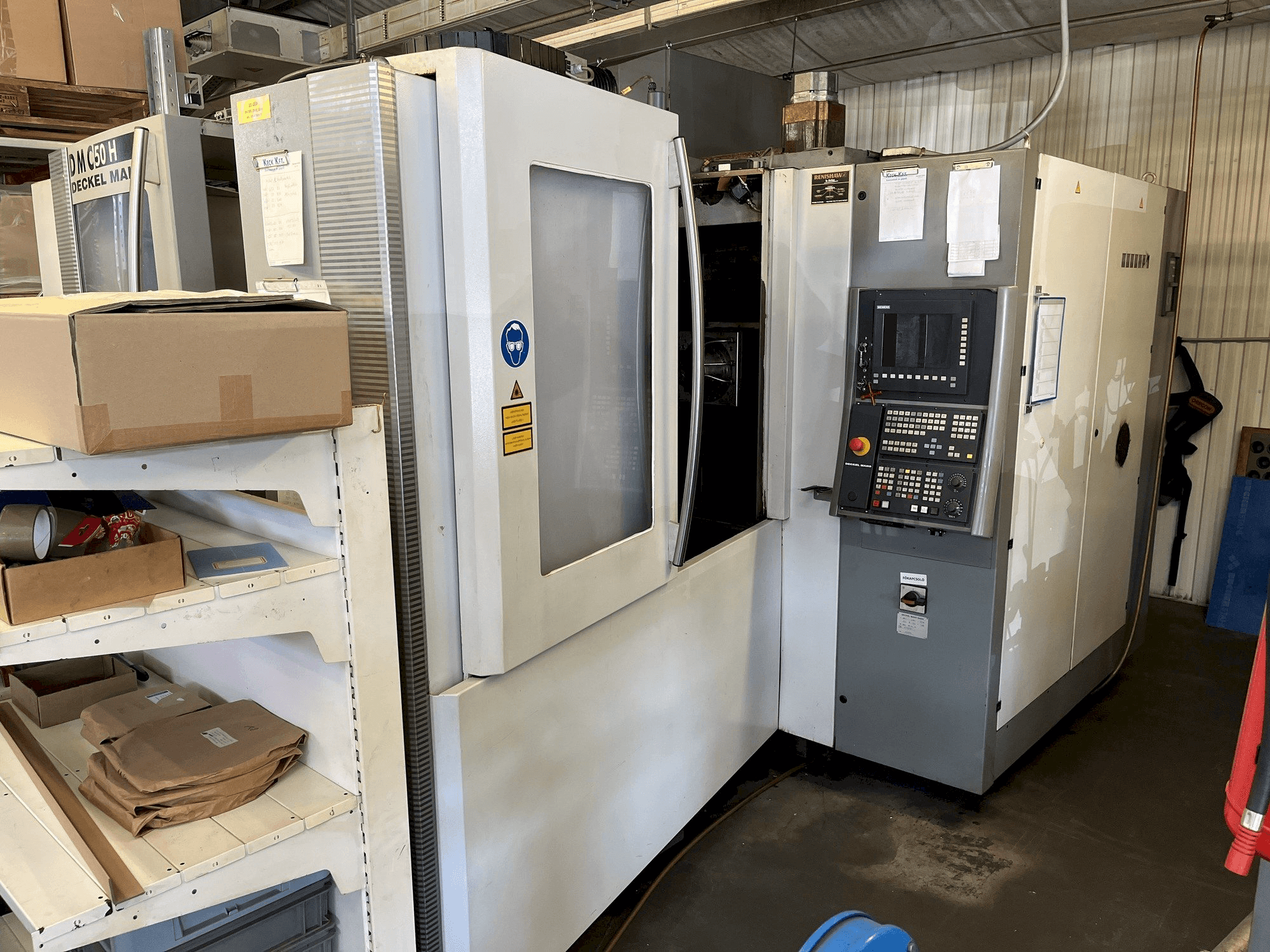 Vue de face de la machine DMG MORI DMC 50H