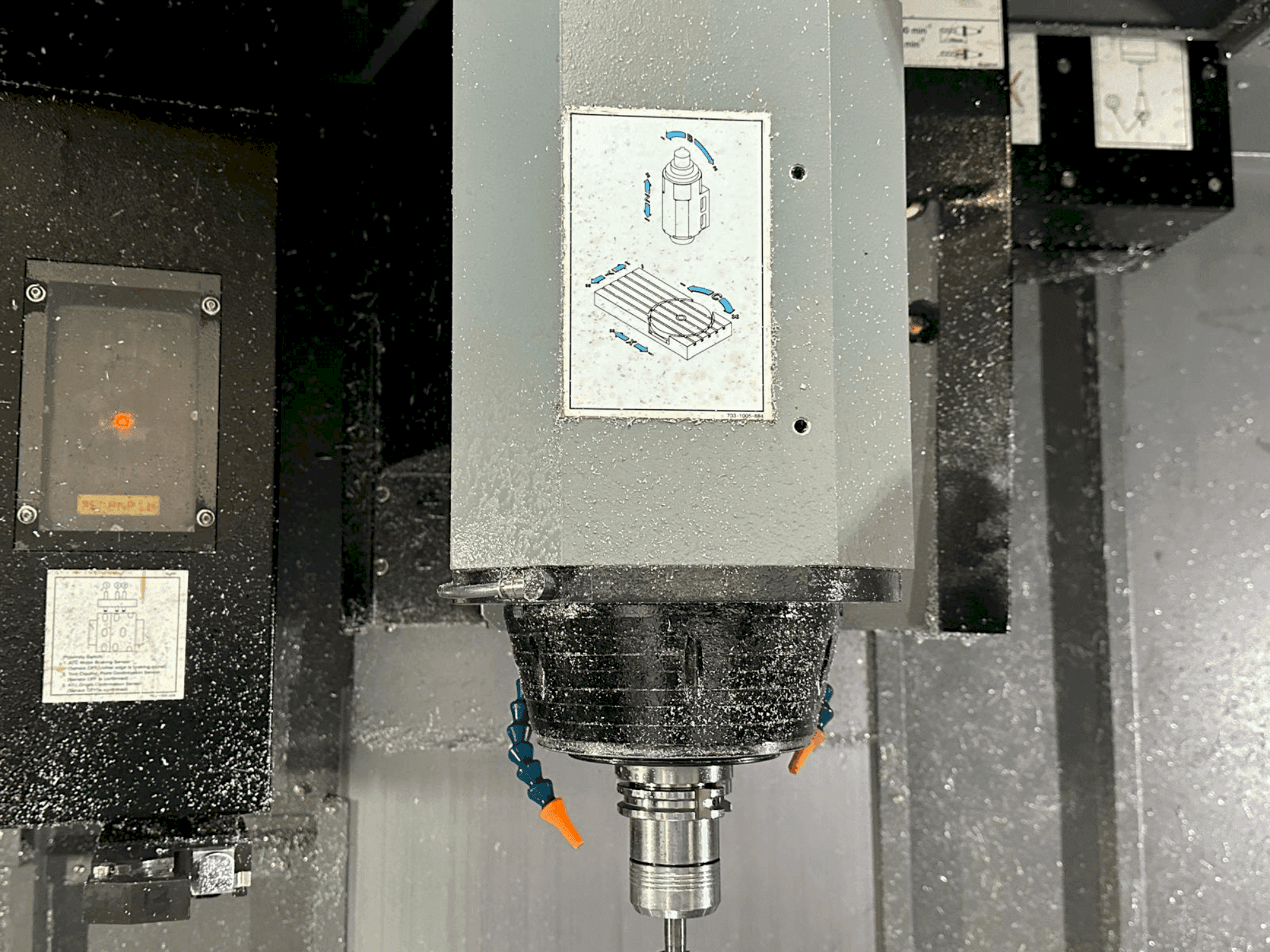 Salle de travail de la machine Hurco VMX60SRTi
