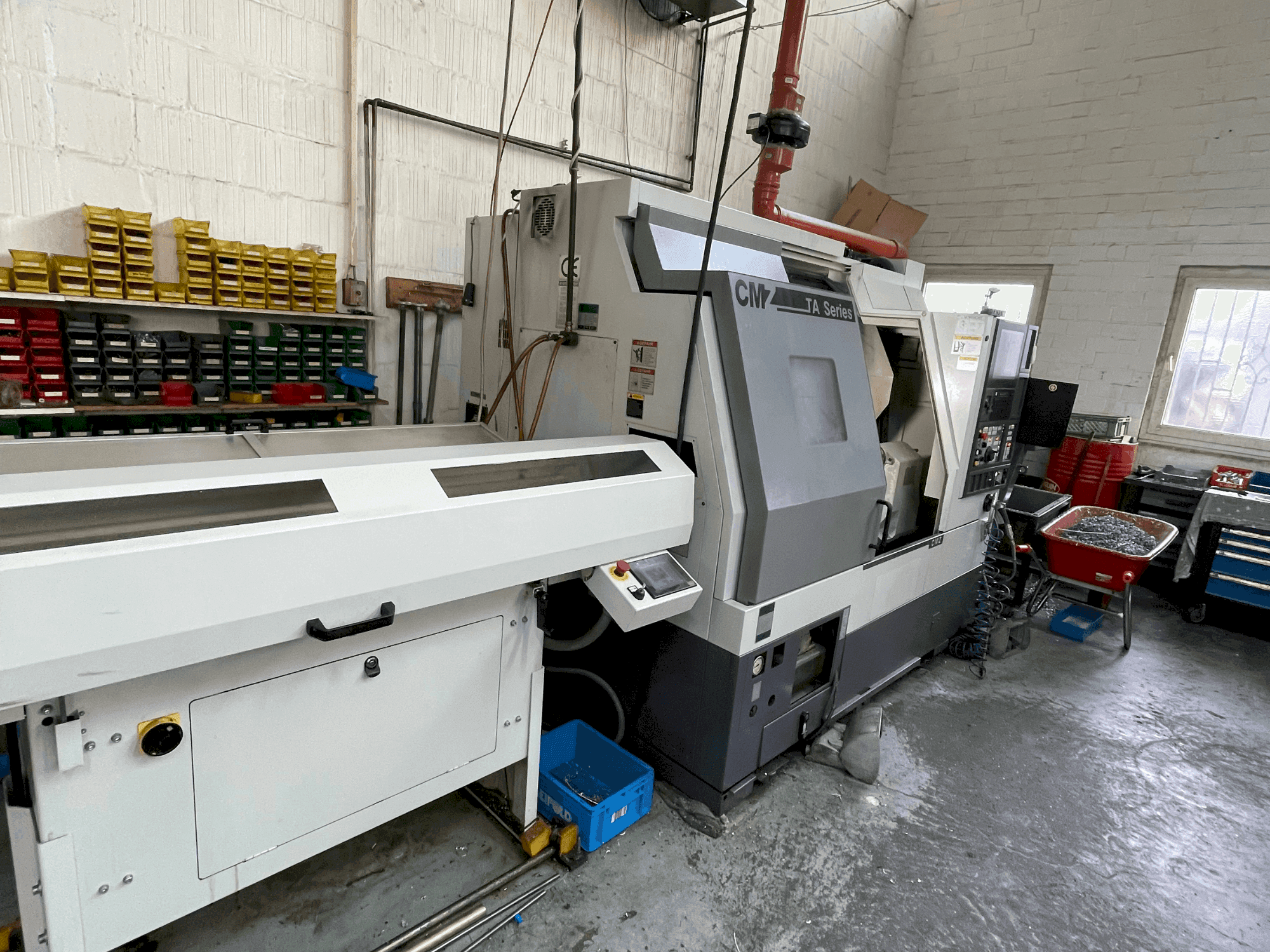 Vue de face de la machine CMZ TA 15 Y