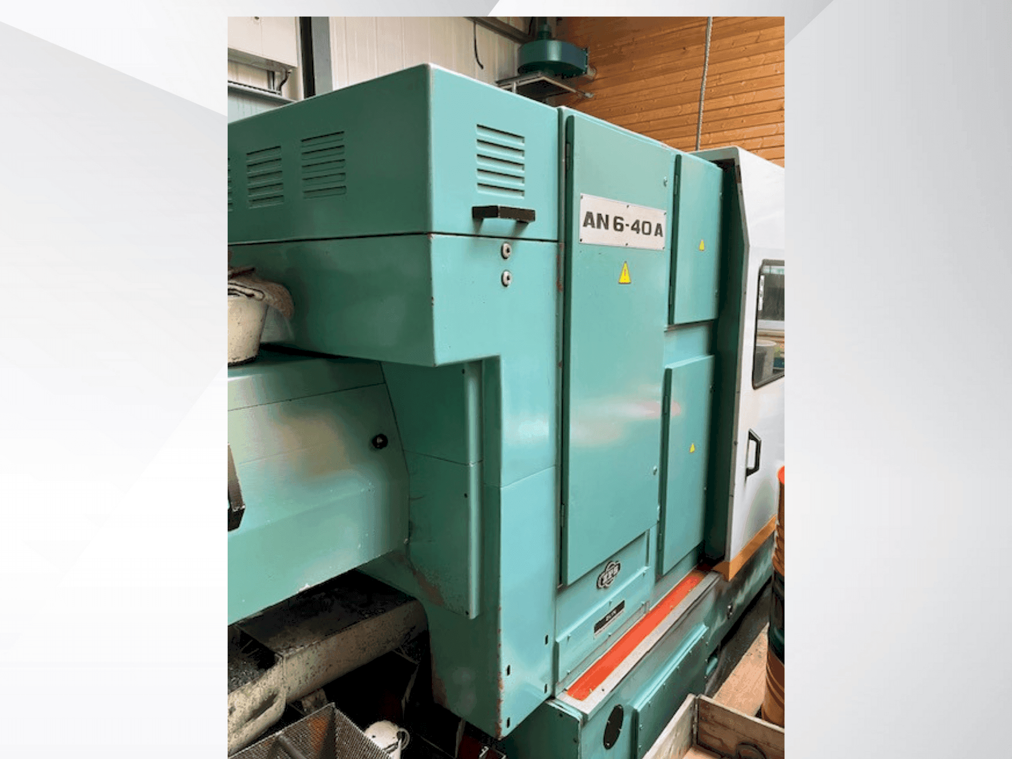 Vue de face de la machine ZPS AN6-40 A