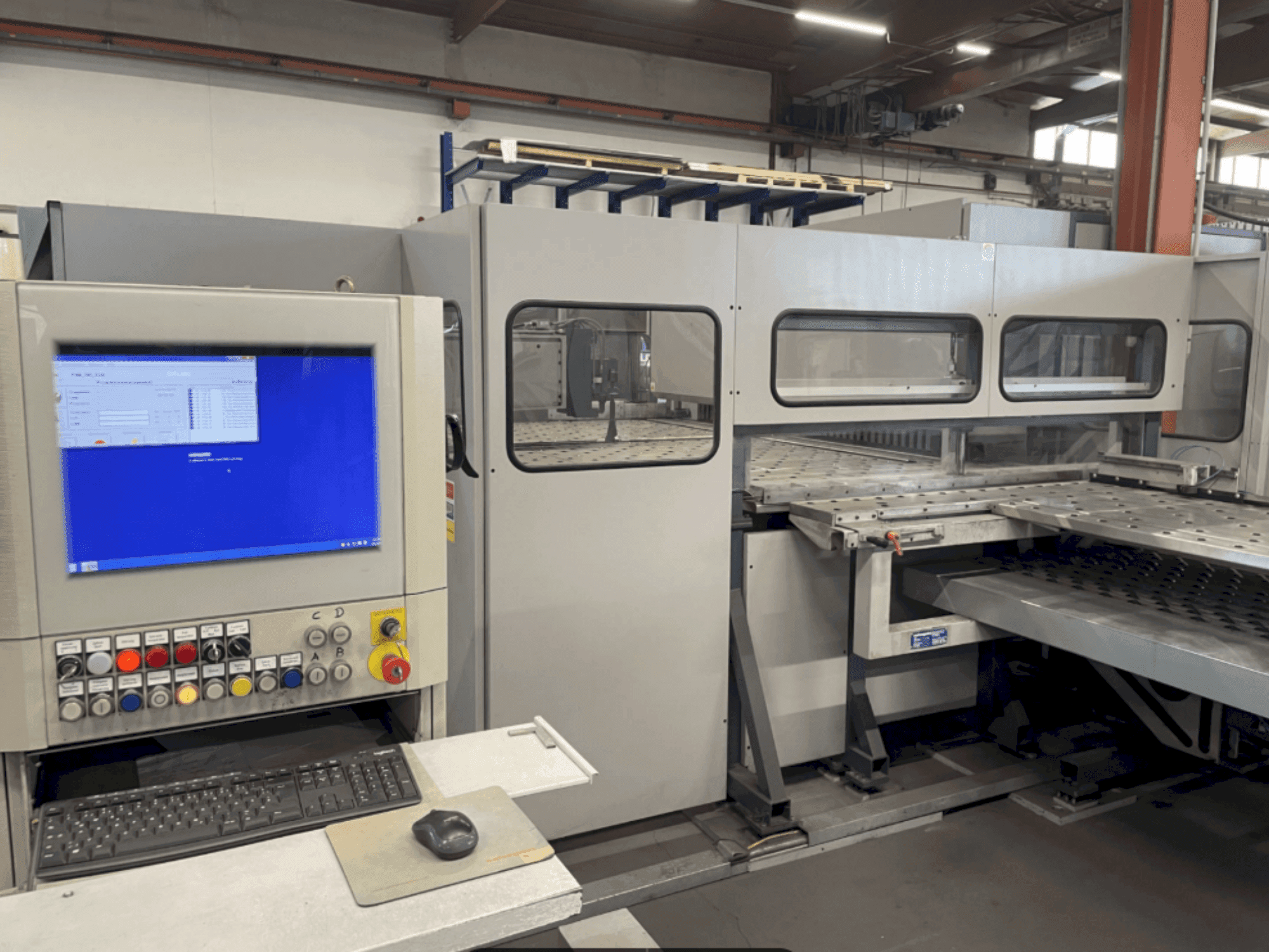 Vue de face de la machine Salvagnini IP 54