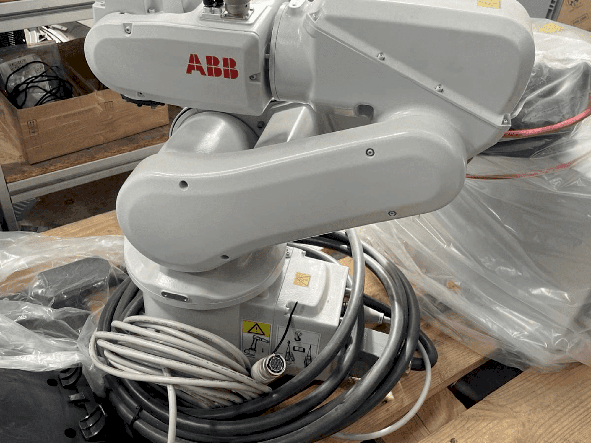 Vue de face de la machine ABB IRB120-3/0.6