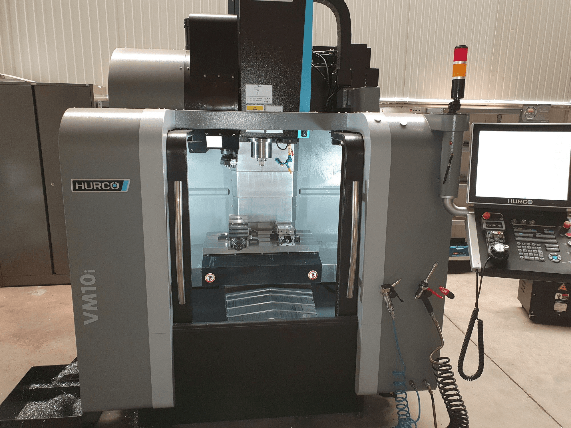 Front view of Hurco VM10i machine