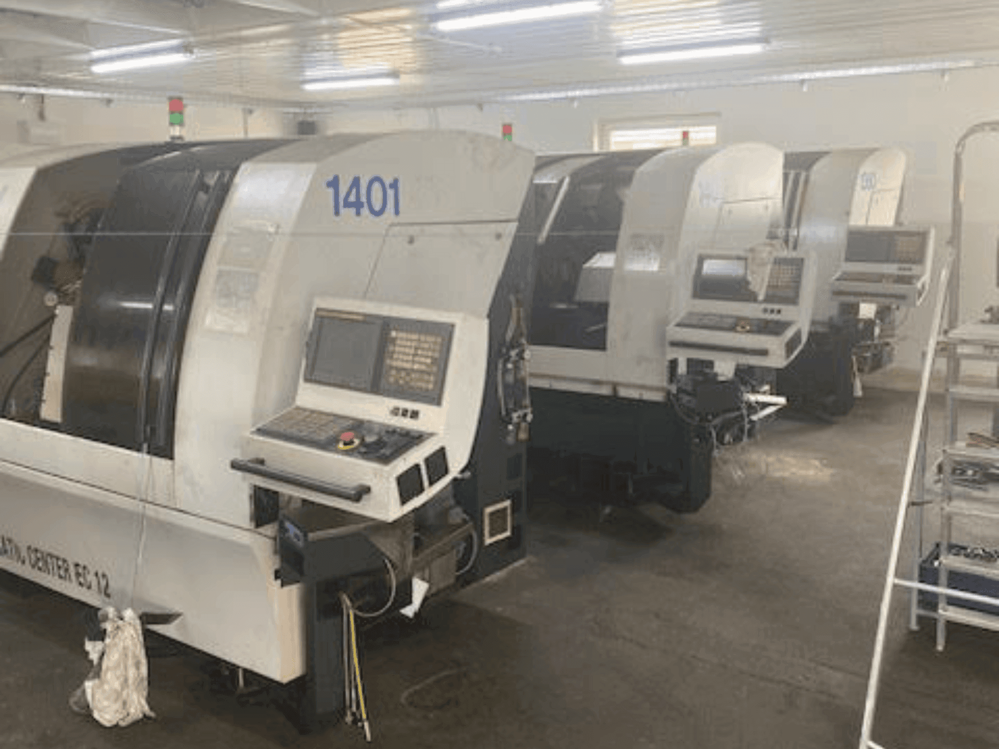 Vue de face de la machine ESCO Escomatic EC12