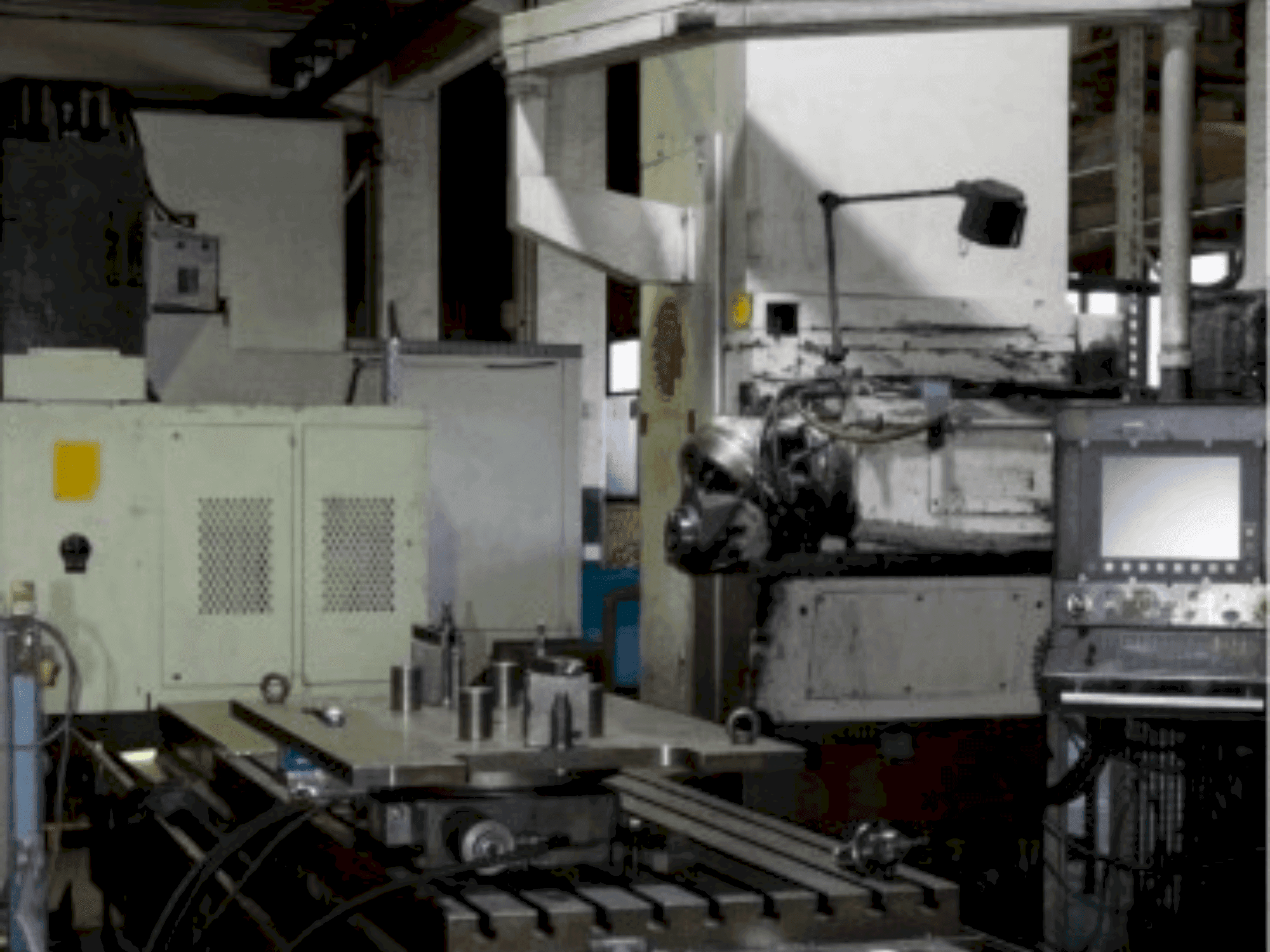 Vue de face de la machine Huron X 61 38 (1991)