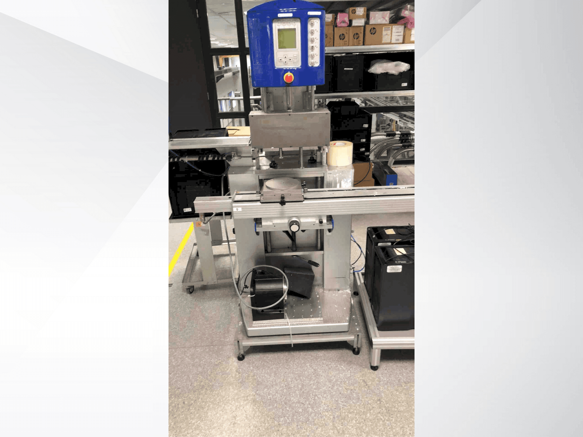 Vue de face de la machine TTN 400 250