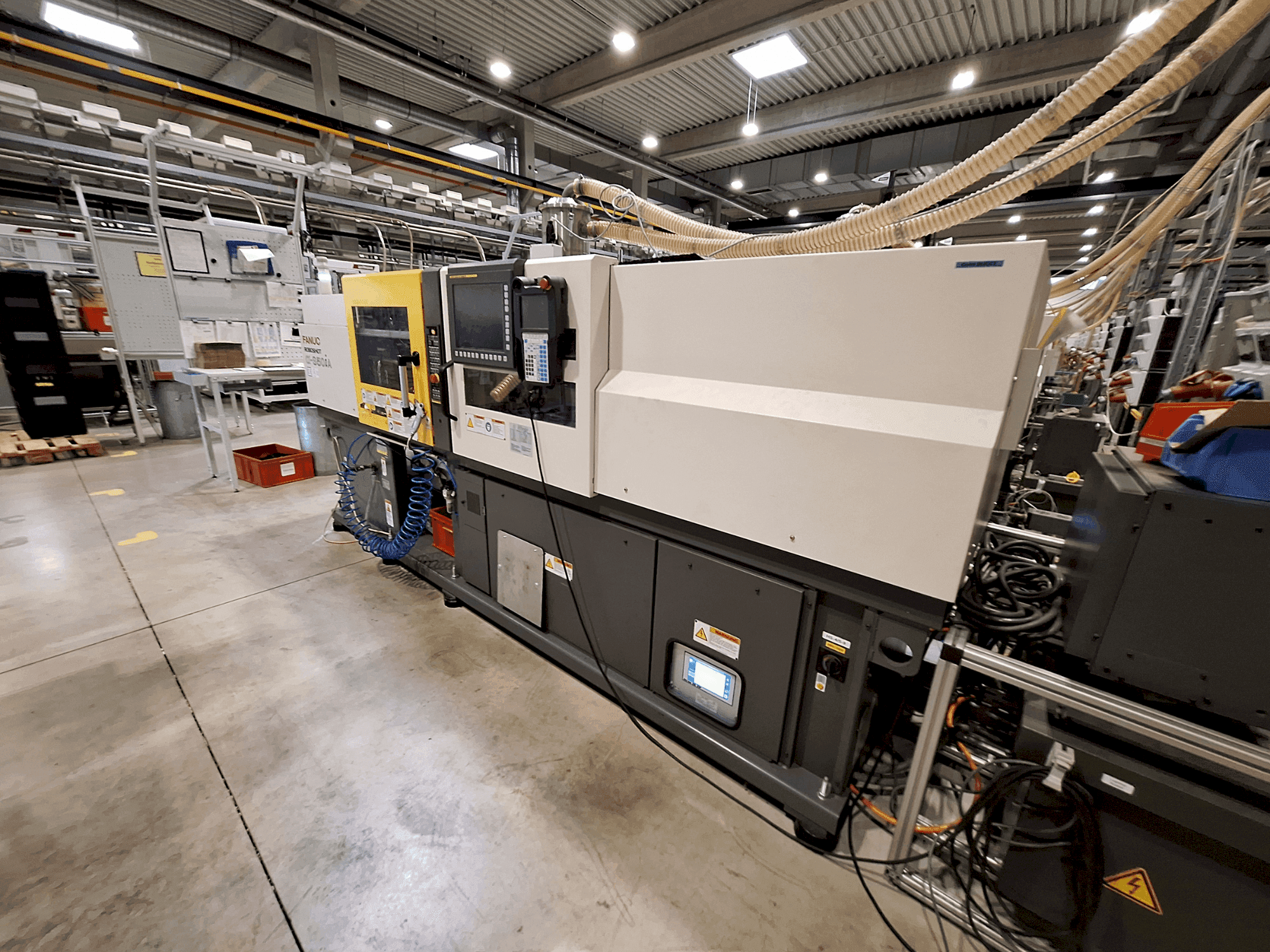 Vue de face de la machine FANUC Roboshot S50iA