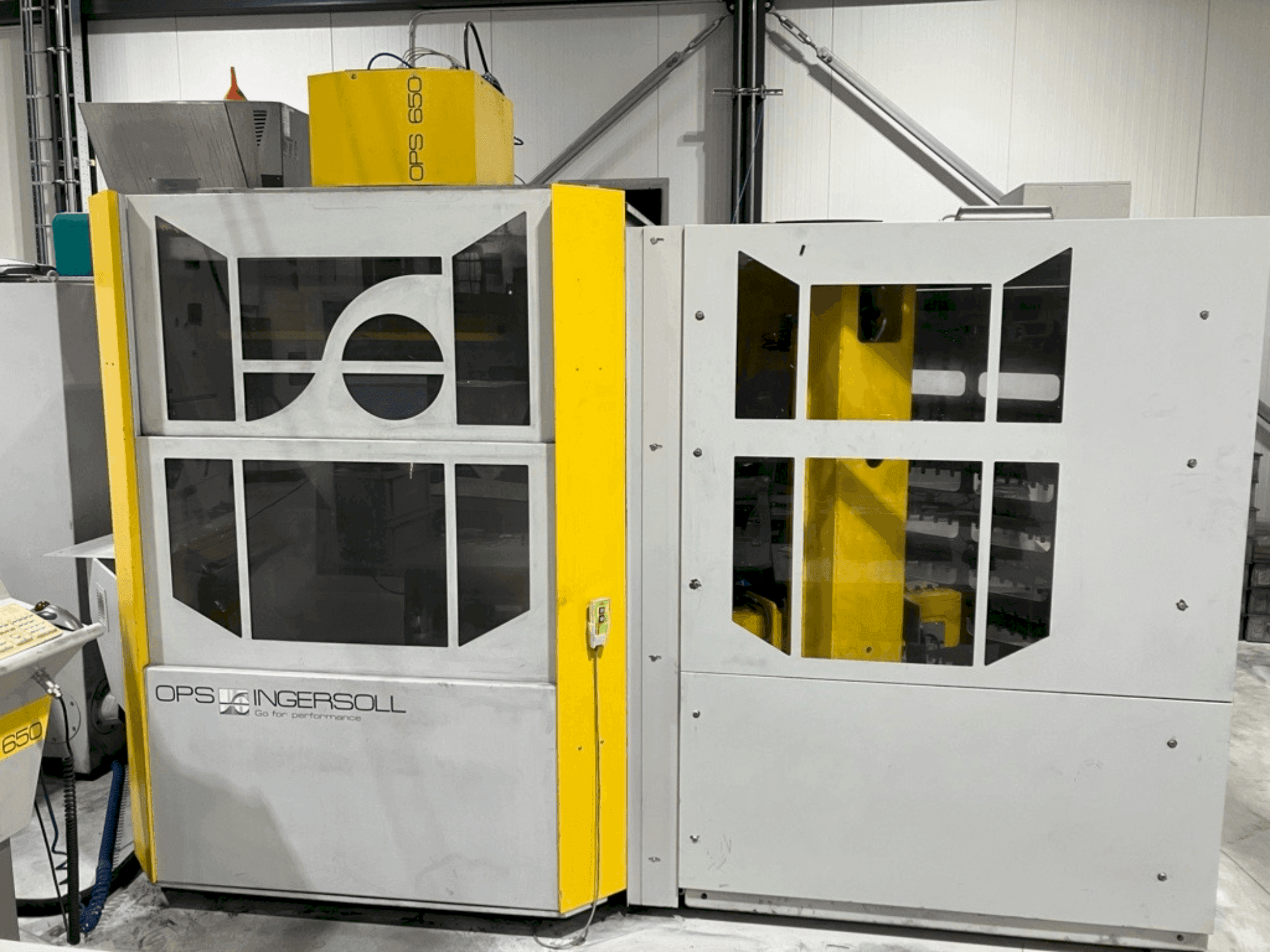 Vue de face de la machine OPS INGERSOLL 650