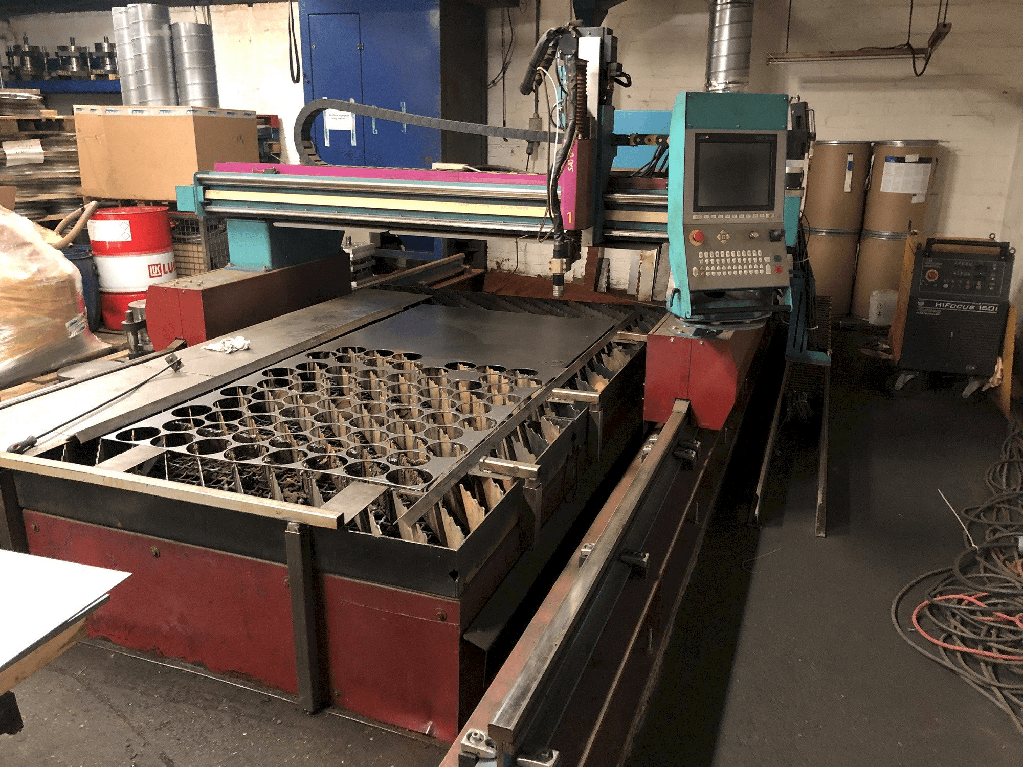 Front view of SATO Satronik LS2000 machine