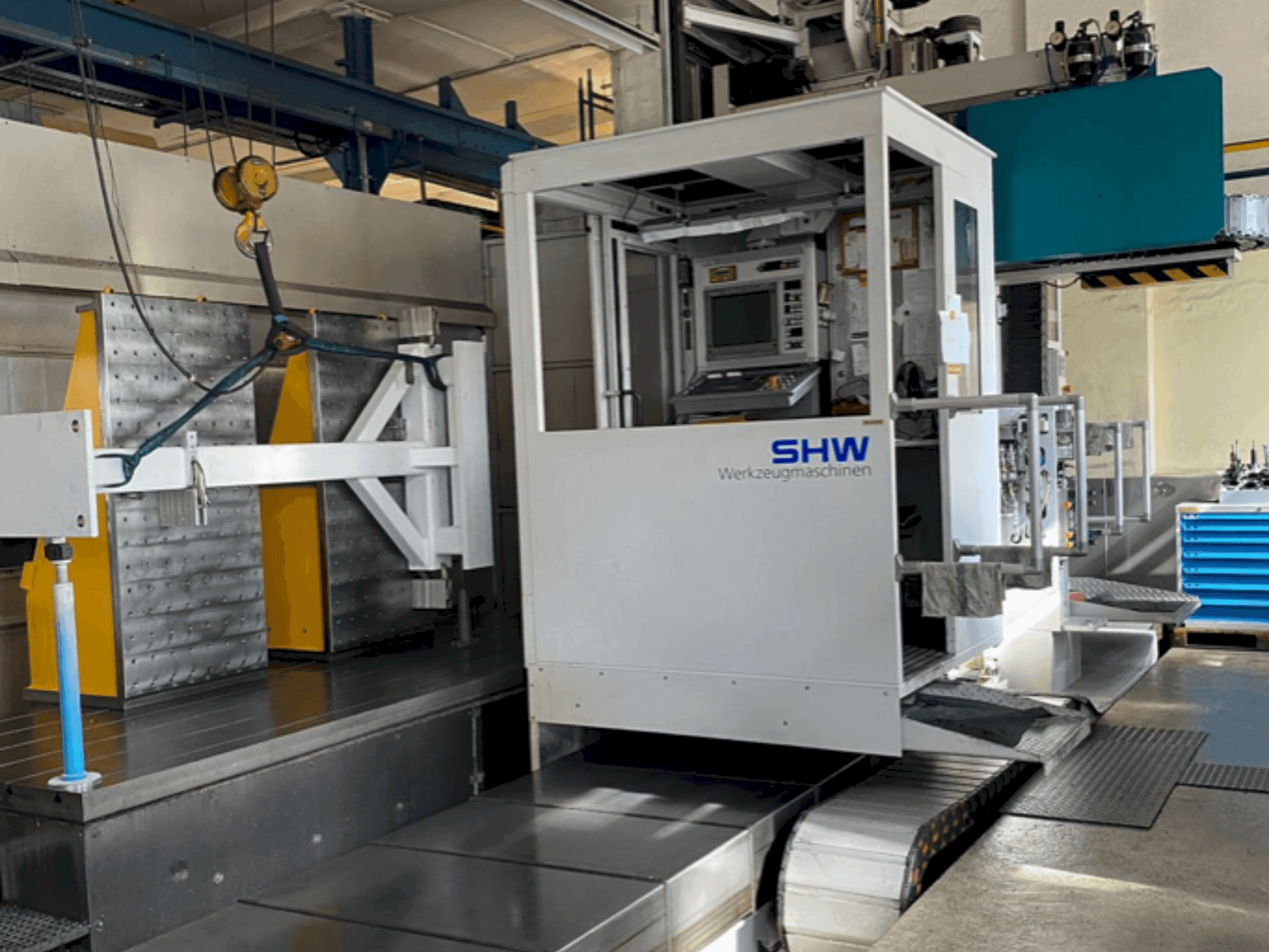 Vue de face de la machine SHW Powerspeed 5