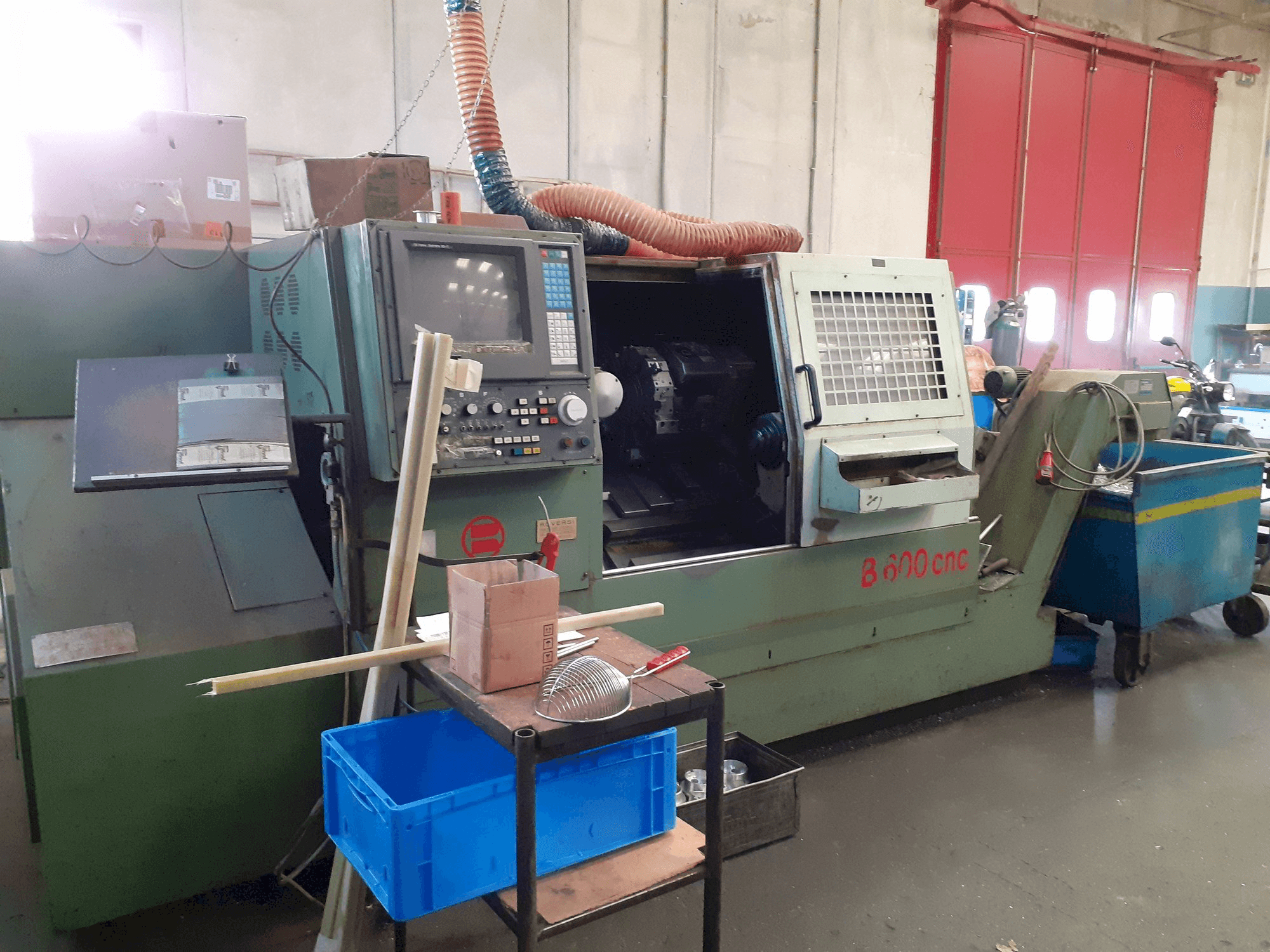 Front view of Biglia B600 machine