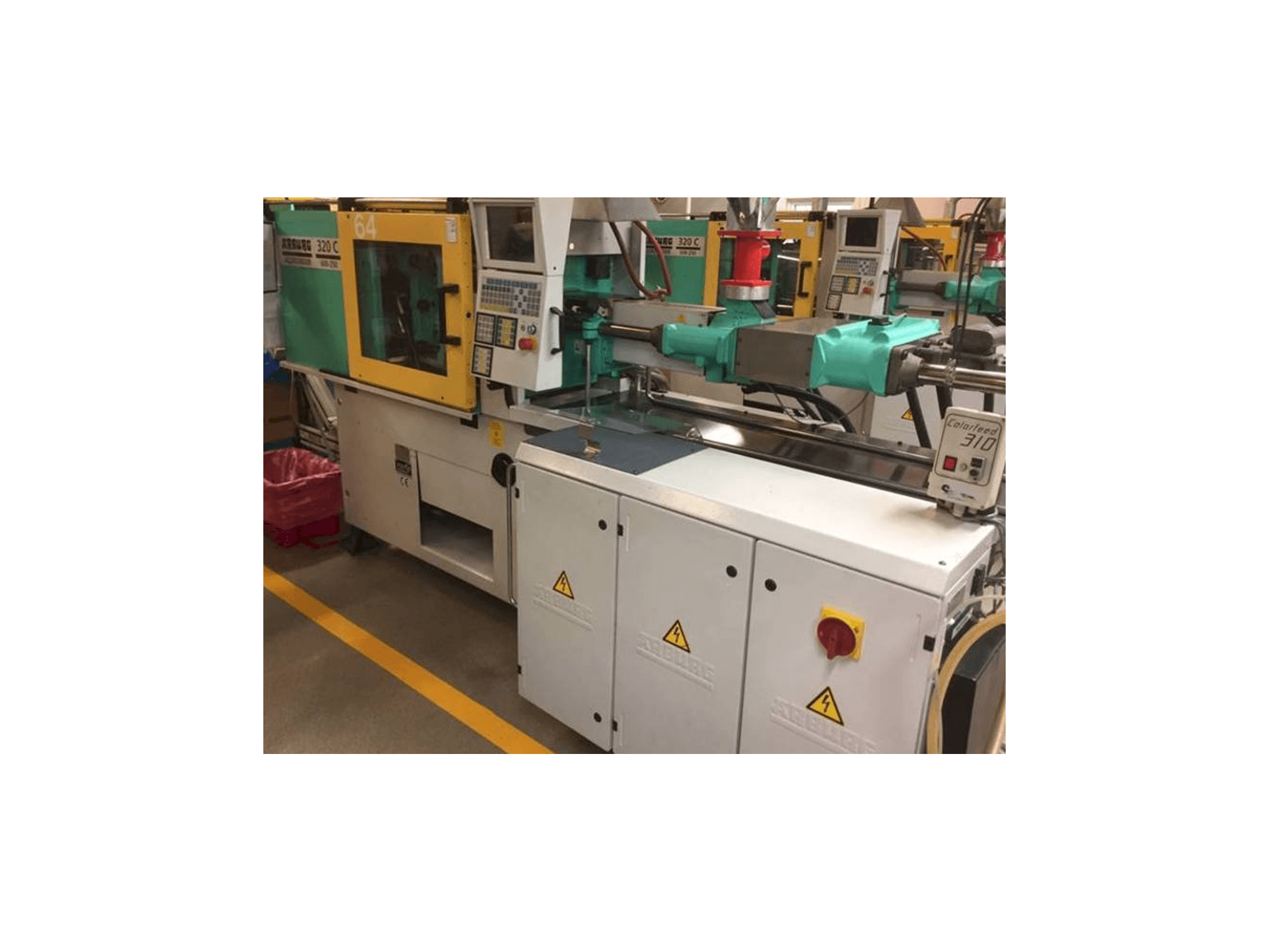 Front view of Arburg 320 C 600-250 machine