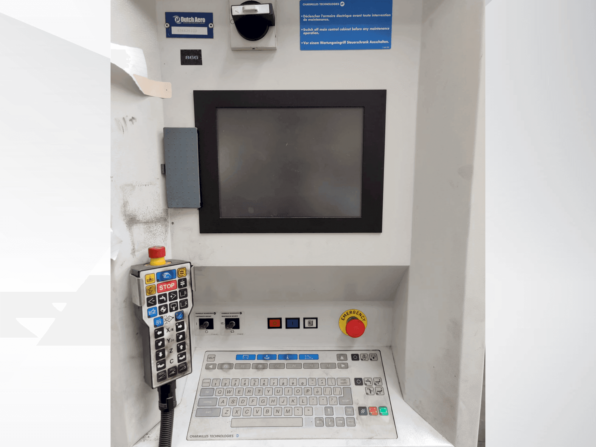 Unité de commande de la machine CHARMILLES ROBOFORM 55P
