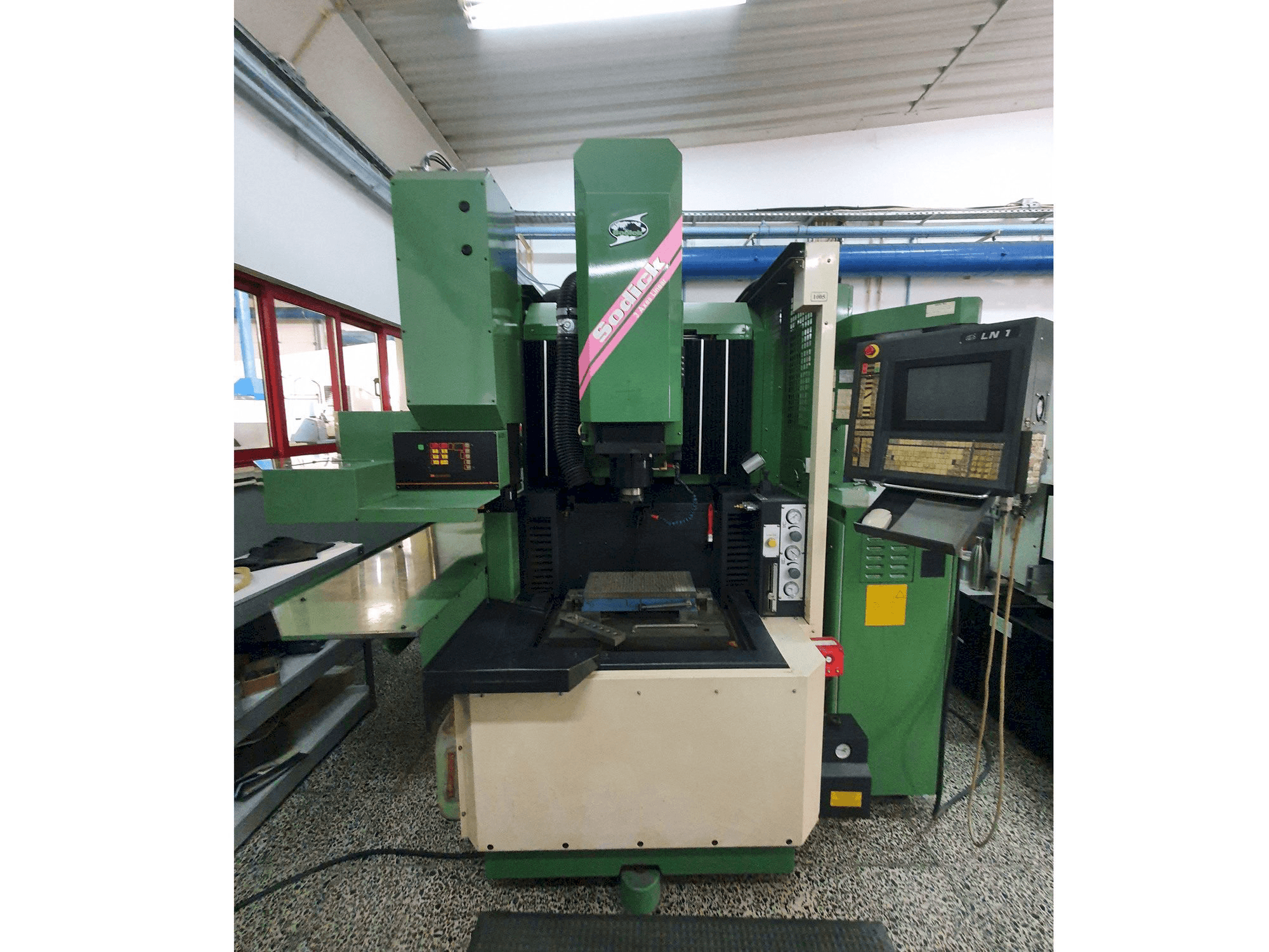 Front view of Sodick AQ35L machine