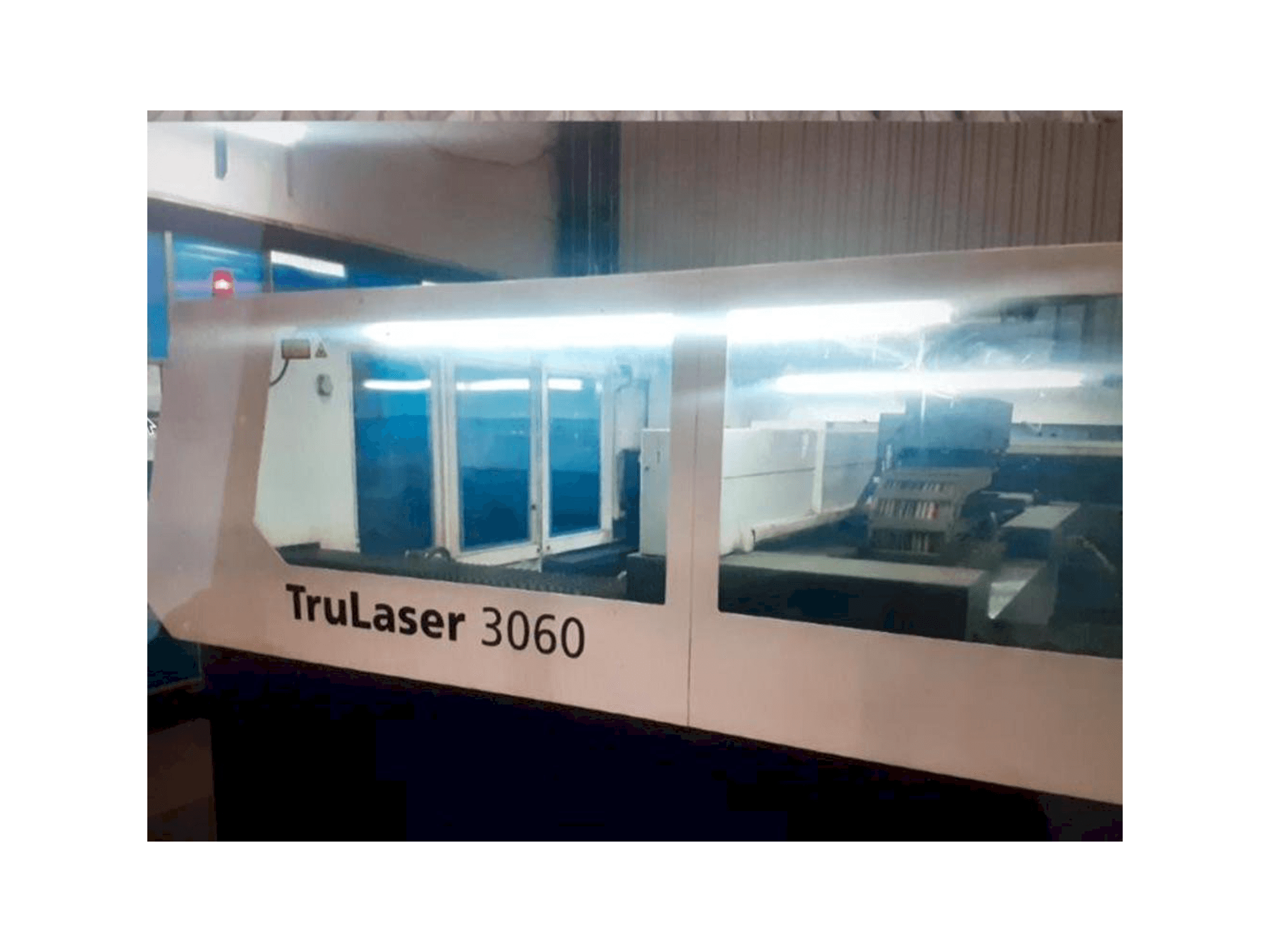 Vue de face de la machine Trumpf Trulaser 3060