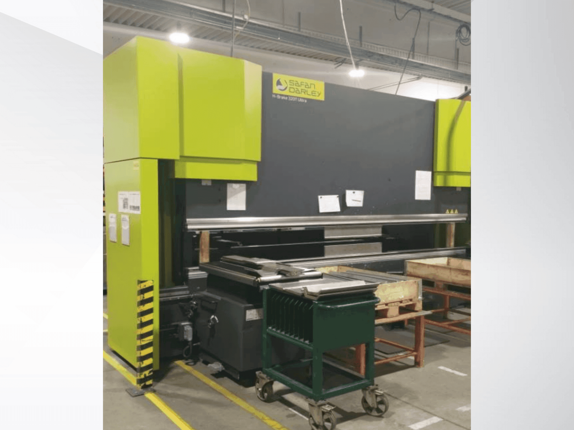 Vue de face de la machine Safan SAFAN DARLEY H-BRAKE 2 320.42/37