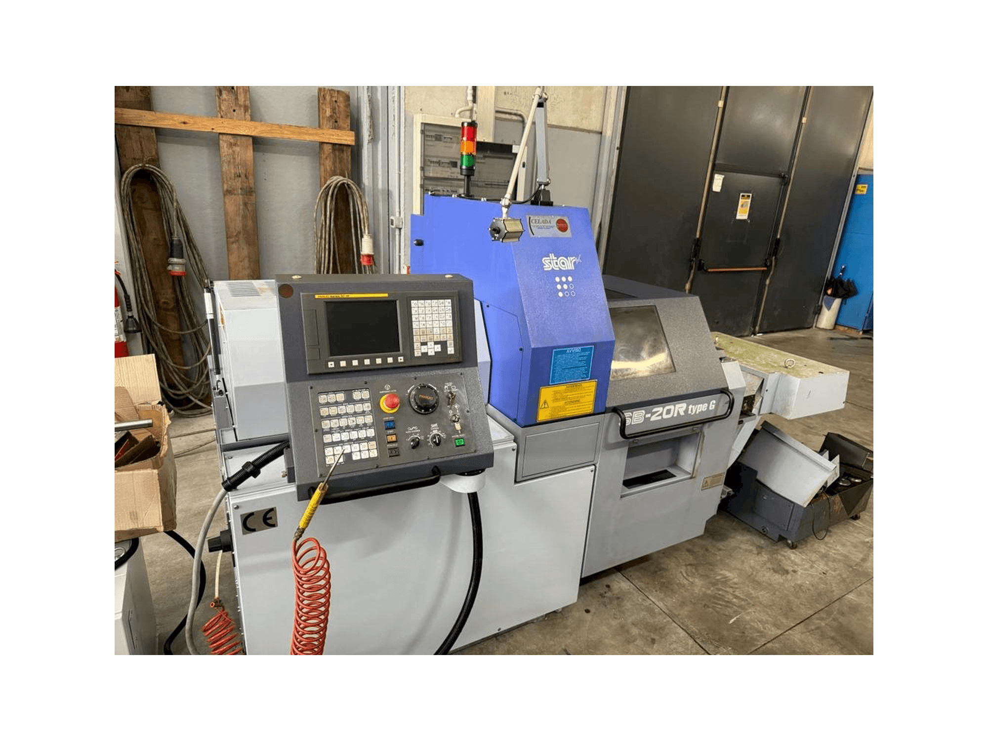 Vue de face de la machine Star SB-20R TYPE G