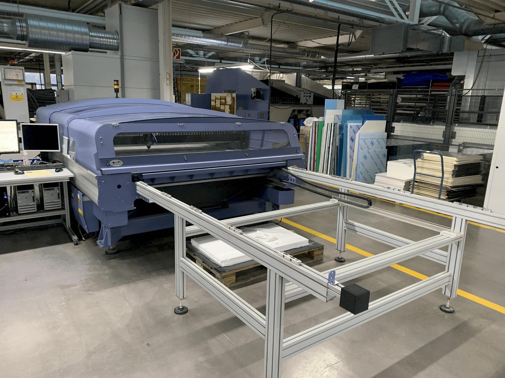 Vue de face de la machine SEI MERCURY 603 1520 350W