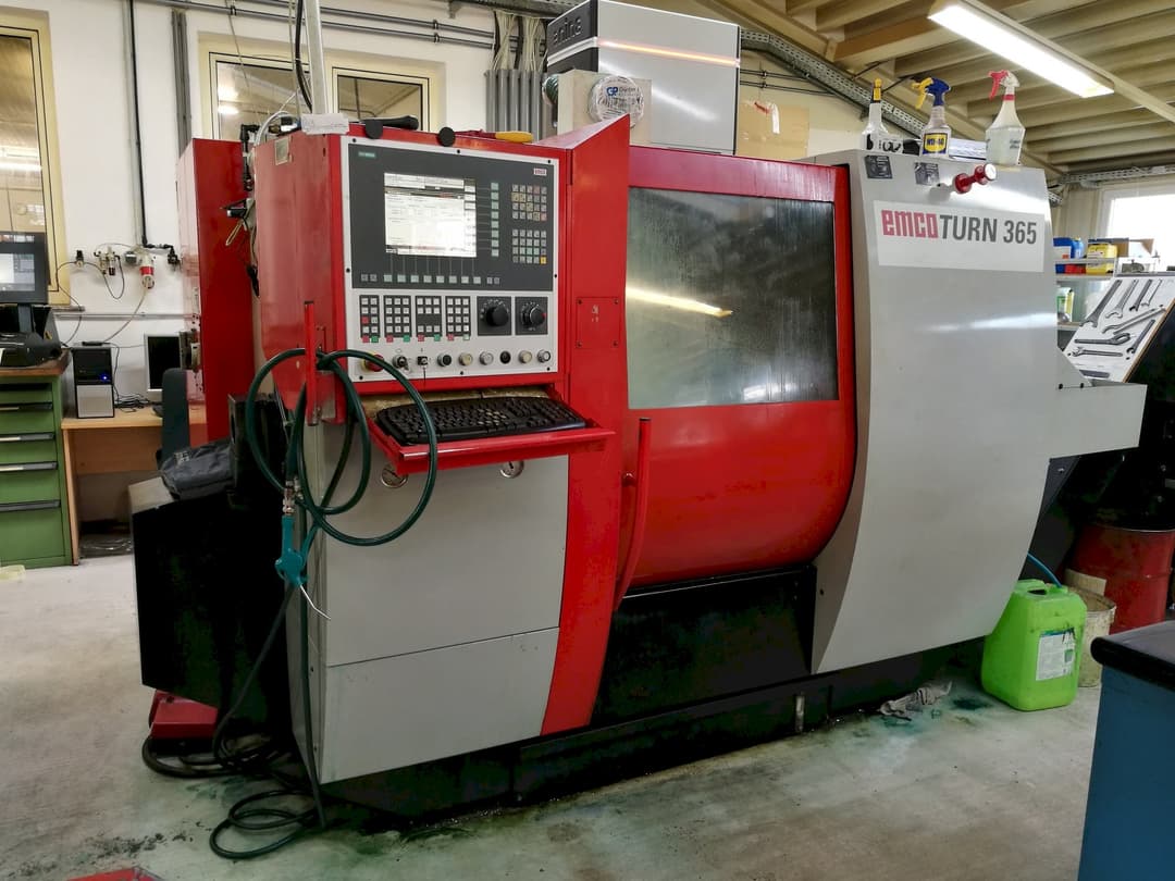 Emcomac Turning Machine Tour EMCO TURN 365
